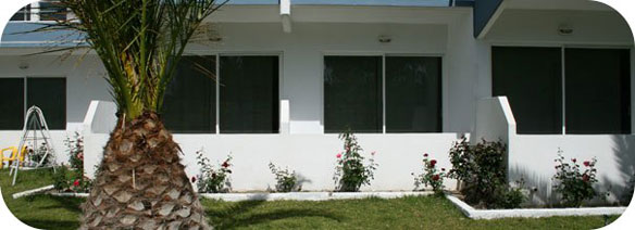 Outside view of Hotel Despina rooms
